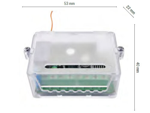 TX5-230 - pětikanálový miniaturní vysílač napájený ze sítě